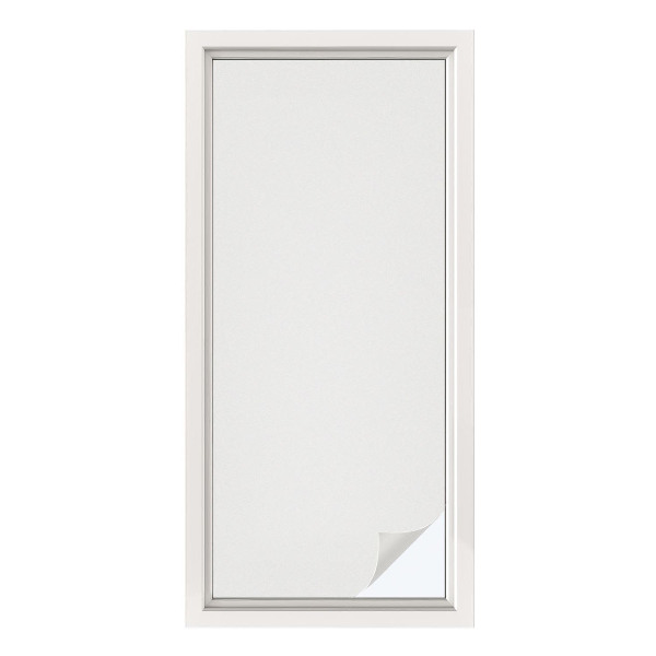 Film solaire fenêtre décoratif aspect vitrail Blanc grisâtre délicat