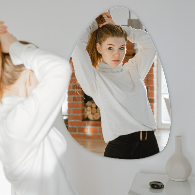 Miroir irregulier de forme organique