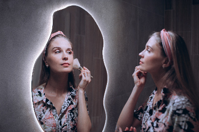 Miroir asymétrique à Led sans cadre