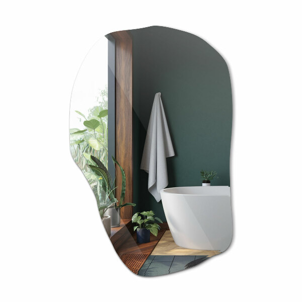 Miroir irregulier accessoire élégant