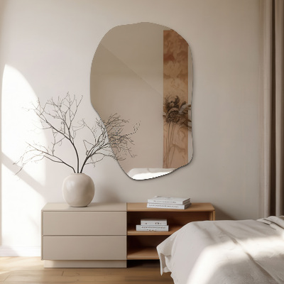 Miroir irregulier accessoire élégant