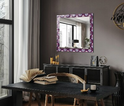 Miroir avec décoration Lettres étoilées en forme de licorne