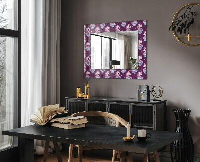 Miroir avec décoration Lettres étoilées en forme de licorne