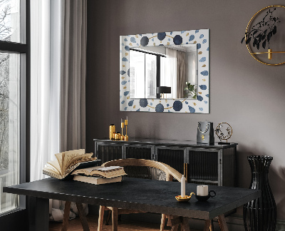 Miroir avec décoration Motif mandala abstrait