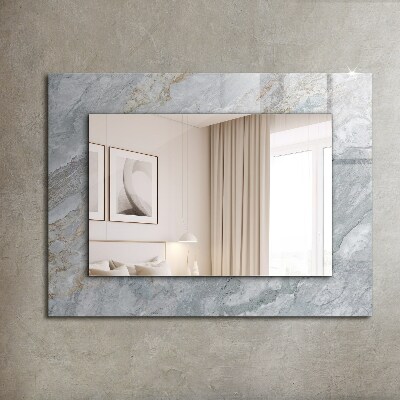 Miroir cadre imprimé Motif abstrait en marbre