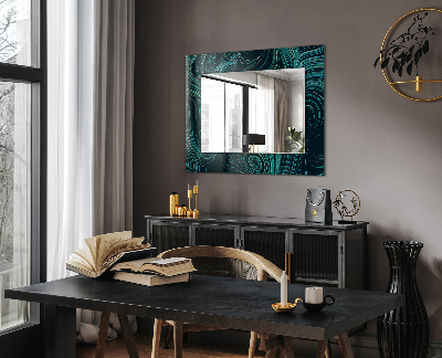 Miroir avec décoration Pierre texturée