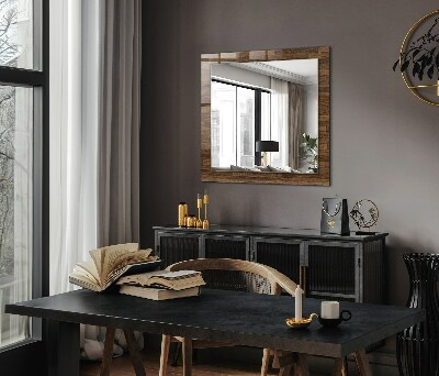 Miroir avec décoration Marbre noir
