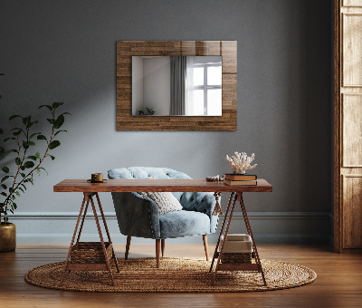 Miroir avec décoration Marbre noir