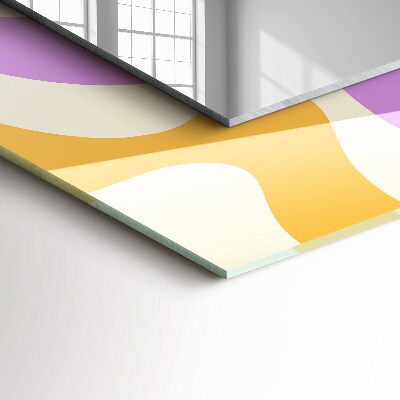 Miroir cadre imprimé Motifs en couleurs