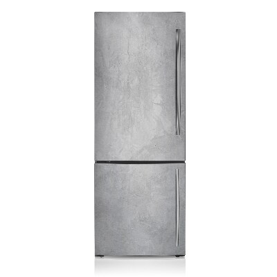 Magnet frigo grand format Béton gris moderne