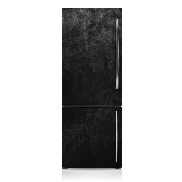 Cache frigo magnetique Marbre noir