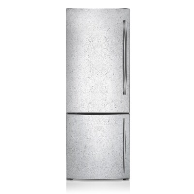 Magnet frigo grand format Béton blanc