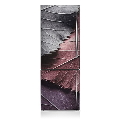 Magnet frigo grand format Feuilles colorées