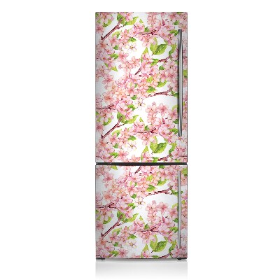 Sticker magnet frigo Fleurs de cerisier