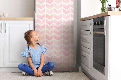 Sticker frigo magnetique Vecteurs roses
