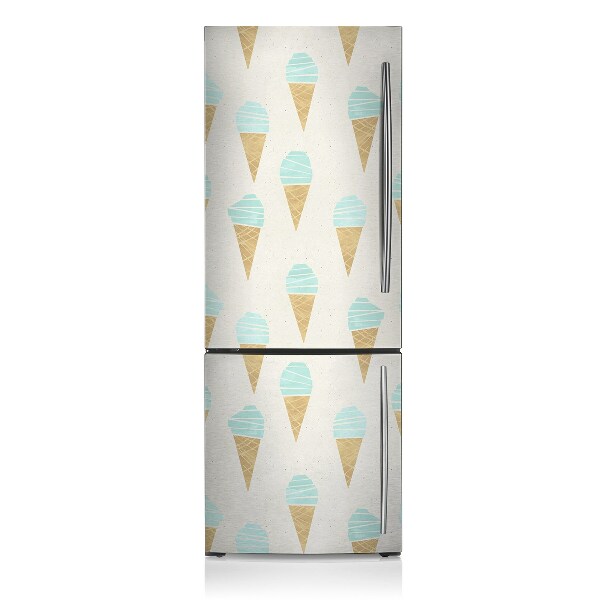 Sticker frigo magnetique Glace