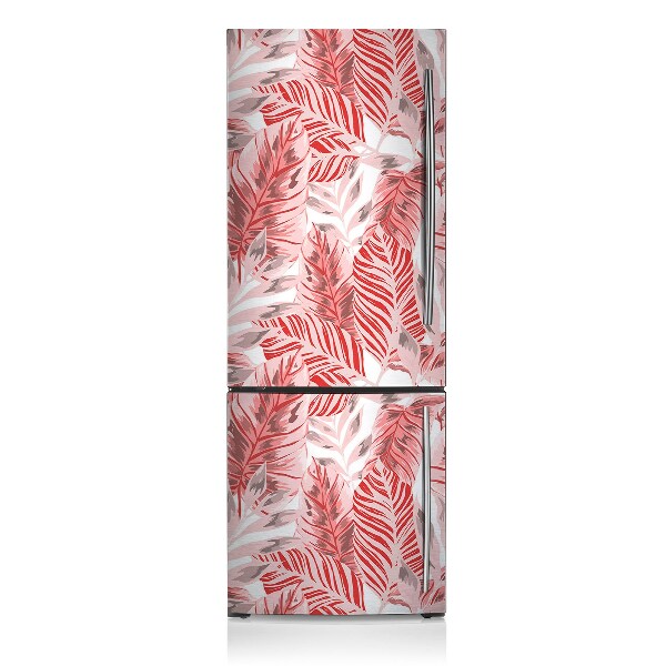 Decoration frigo magnetique Jungle rose