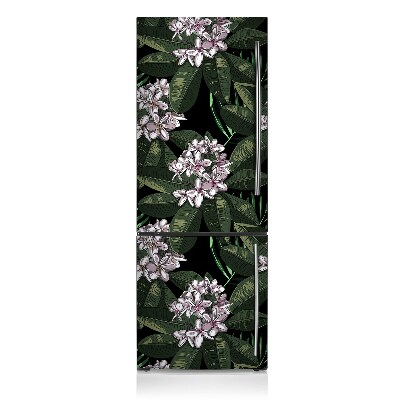 Cache frigo magnetique Fleurs exotiques