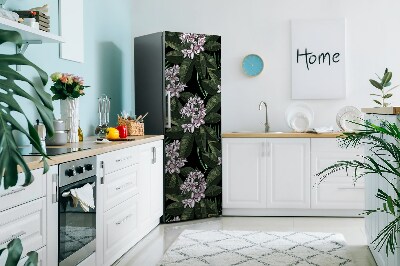 Cache frigo magnetique Fleurs exotiques