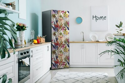 Sticker frigo magnetique Jungle sombre