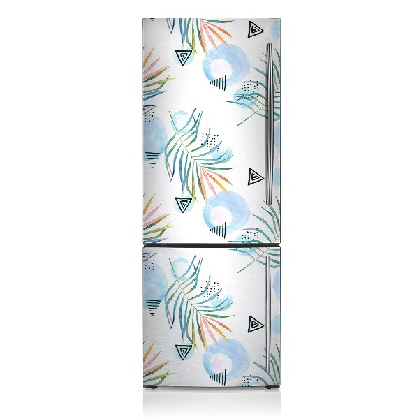 Decoration frigo magnetique Modèle tropical