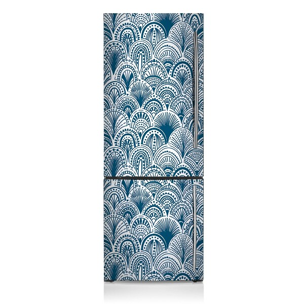 Sticker frigo magnetique Abstraction boho