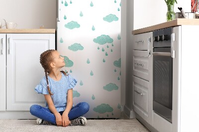 Magnetique frigo Nuage de pluie