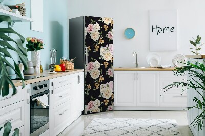 Decoration frigo magnetique Roses vintage