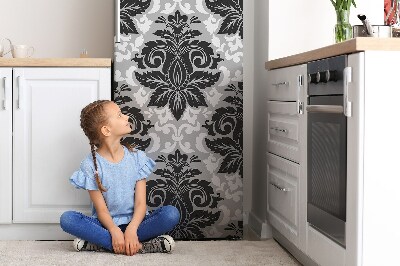 Deco frigo magnetique Motif gris