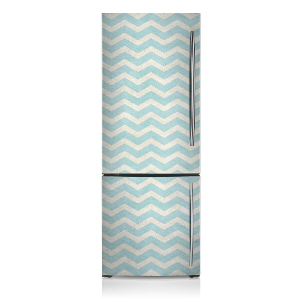 Sticker frigo magnetique Zigzag