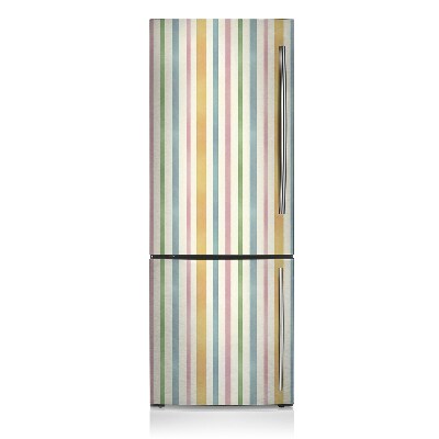 Magnet frigo grand format Lignes colorées