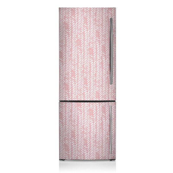 Decoration frigo magnetique Charente rose