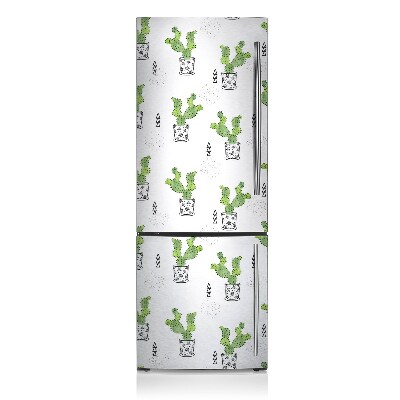 Magnet frigo grand format Cactus vert