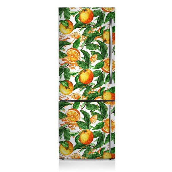 Decoration frigo magnetique Des oranges