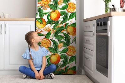 Decoration frigo magnetique Des oranges