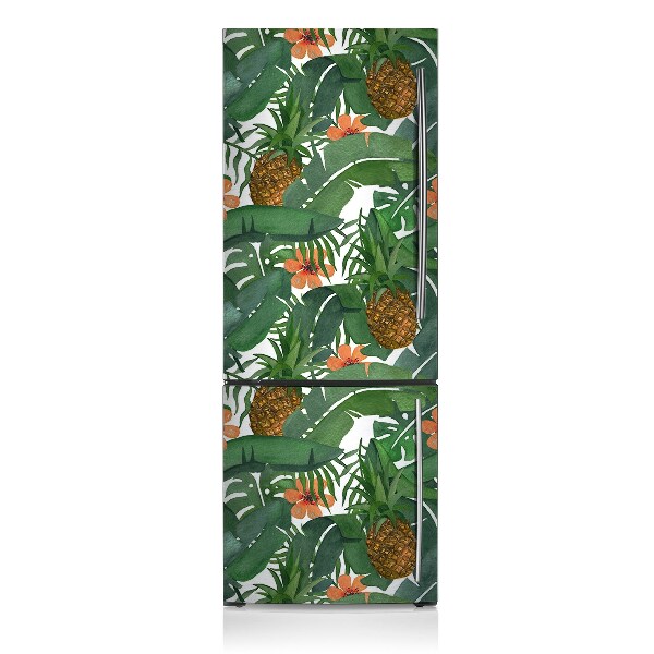 Cache frigo magnetique Ananas tropical