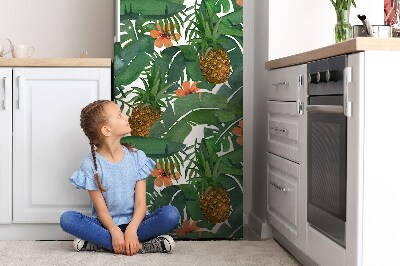 Cache frigo magnetique Ananas tropical