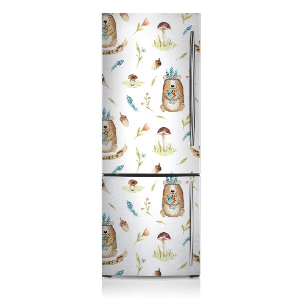 Decoration frigo magnetique Indien