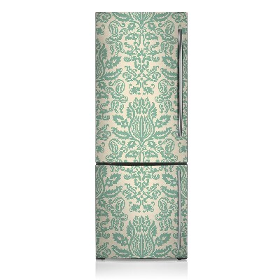 Cache frigo magnetique Damassé