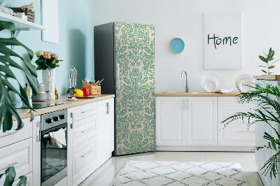 Cache frigo magnetique Damassé