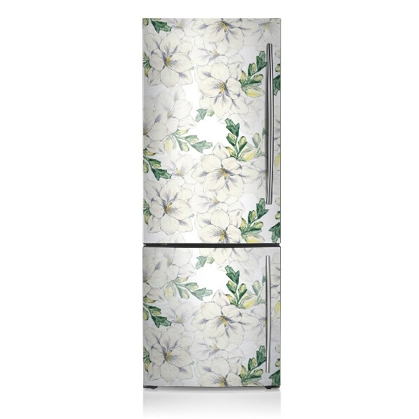 Decoration frigo magnetique Fleurs de fraisage