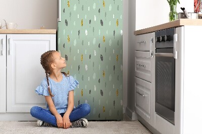 Magnet frigo grand format Modèle scandinave