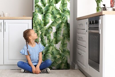 Cache frigo magnetique Feuilles exotiques