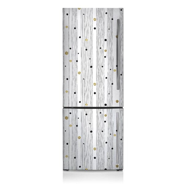 Cache frigo magnetique Lignes fines