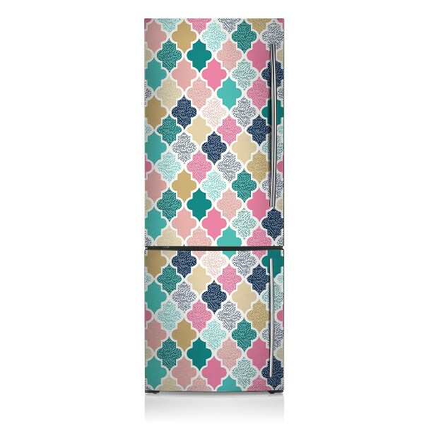 Cache frigo magnetique Motif coloré