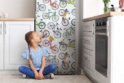 Cache frigo magnetique Ville de vélo