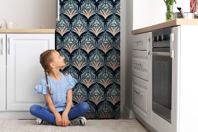 Cache frigo magnetique Fleurs antiques