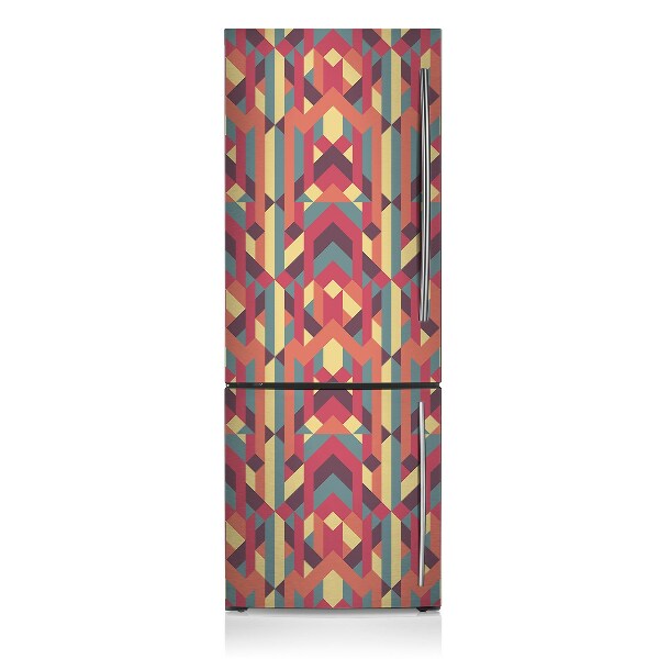 Cache frigo magnetique Lignes colorées
