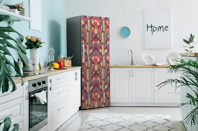 Cache frigo magnetique Lignes colorées