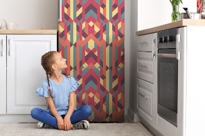 Cache frigo magnetique Lignes colorées